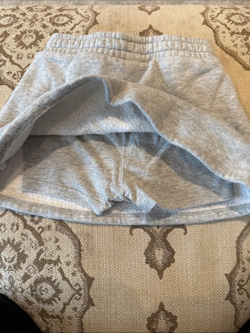 GAP Light Gray Skort with Pink Logo